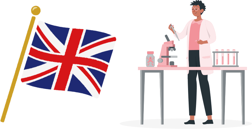 イギリスの臨床研究看護師の数